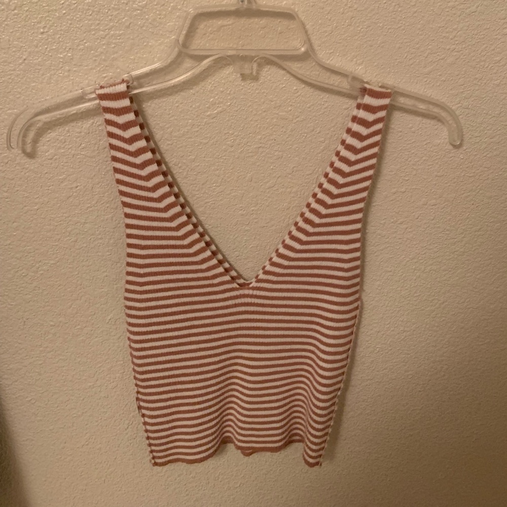 V neck tank top